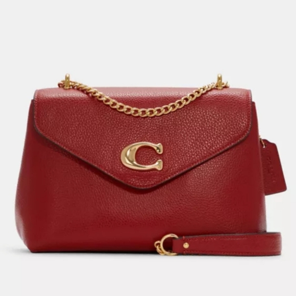 Coach Handbags - Coach Tammie 2Way Satchel, Red, 2021, EUC